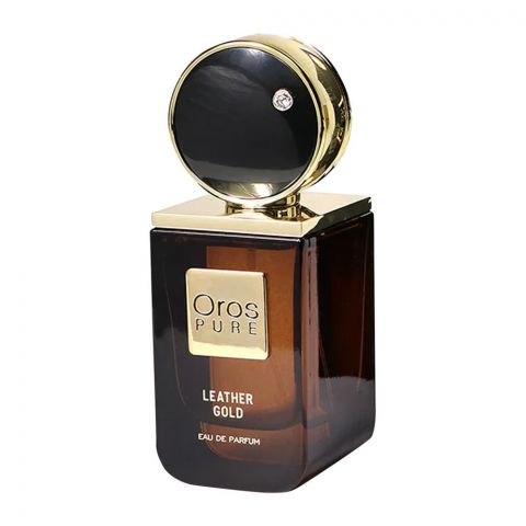 Armaf Oros Pure Leather Gold Eau De Parfum, For Men & Women, 100ml
