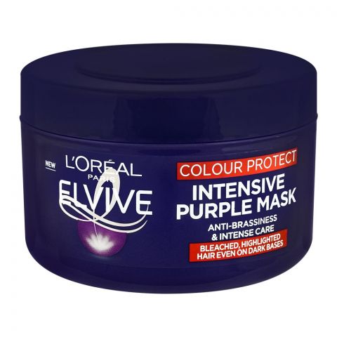 L'Oreal Paris Elvive Colour Protect Intensive Purple Hair Mask, 250ml
