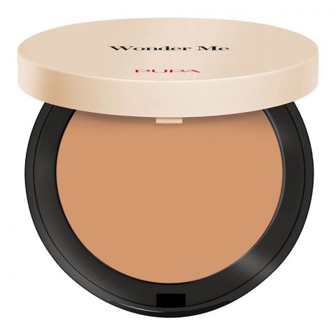 Pupa Milano Wonder Me Instant Perfection Compact Face Powder, 040, Sand
