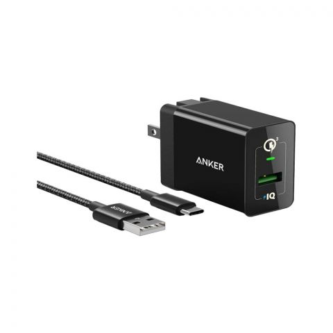 Anker Power Port II IQ With 2Piq Port, 12W, Charger, White, A2027121