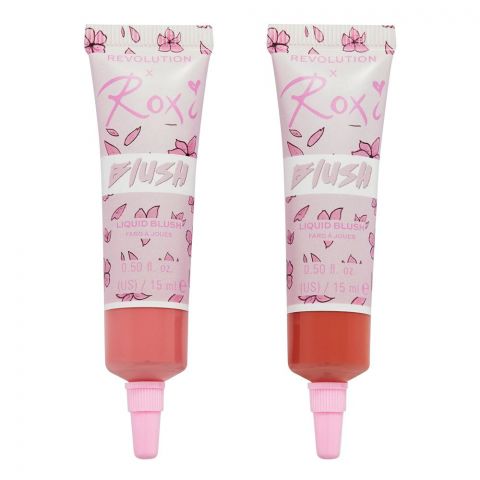 Makeup Revolution X Roxi Liquid Blush Duo, 15ml