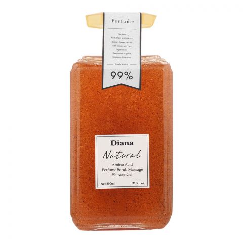 Van'May Diana Natural Amino Acid Perfume Scrub Massage Shower Gel, 800ml