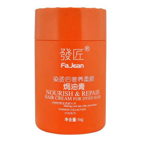 Fa.Jean Nourishing & Repair Hair Cream, For Dyed Hair, 1kg