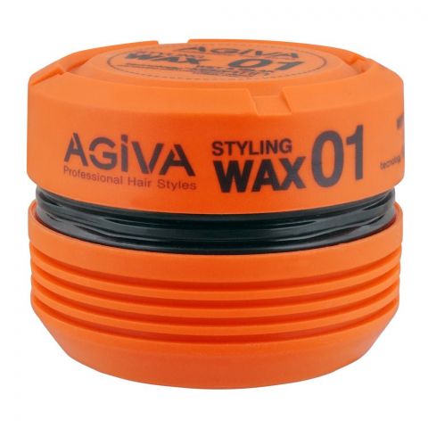 Agiva Professional Wet & Islak 01 Hair Styling Wax, 175ml