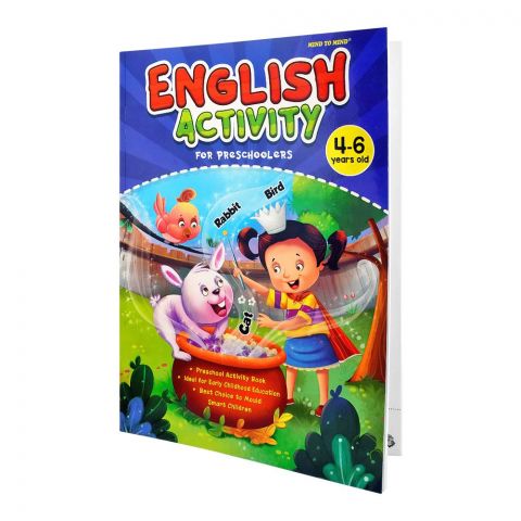 English Activity For Preschoolers 4-6 Years Old, Book