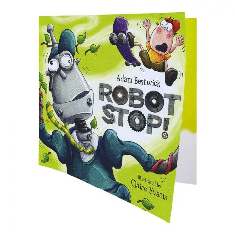 Adam Bestwick Robot Stop!, Book