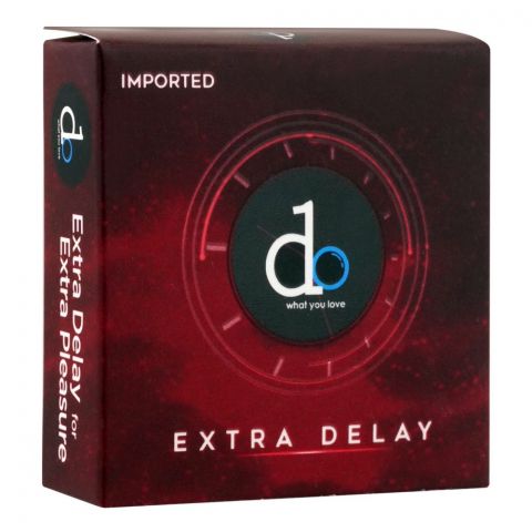 DO What You Love Extra Delay Condoms, 3-Pack