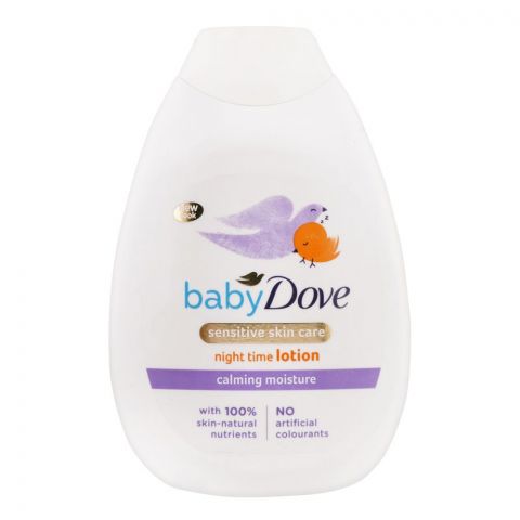 Dove Calming Moisture Sensitive Skin Care Night Time Baby Lotion, 400ml