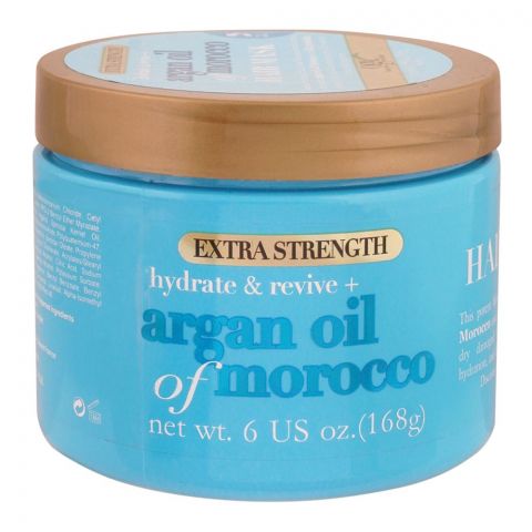 OGX Hydrate & Revive + Argan Oil Of Morocco Hair Mask, 168g