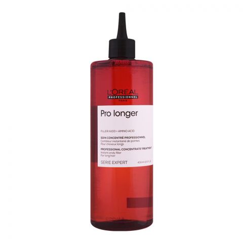 L'Oreal Paris Serie Expert Filler-A100 + Amino Acid Pro Longer Professional Concentrate Treatment, For Long Hair, 400ml
