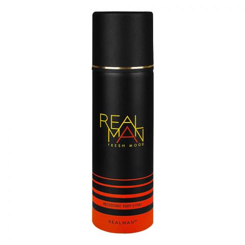 RealMan Fresh Mood Deodorant Body Spray, 150ml