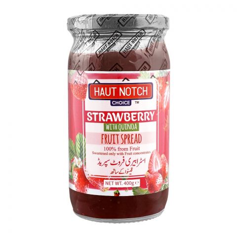 Haut Notch Strawberry With Quinoa Fruit Spread, 400g