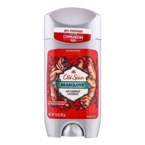 Old Spice Bearglove Anti-Perspirant Deodorant Stick, For Men, 85g