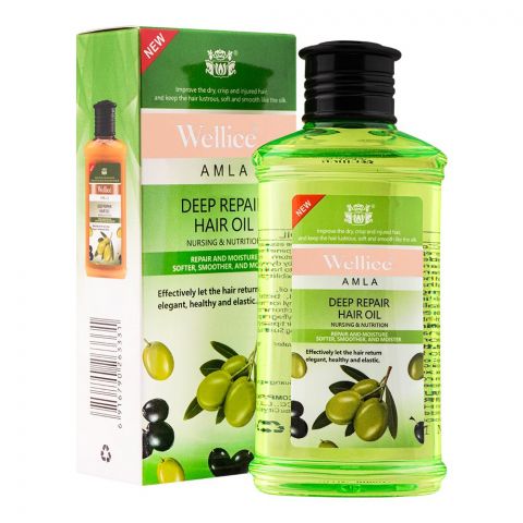 Wellice Amla Deep Repair Hair Oil, Improve The Dry, Crisp & Injured Hair, 150ml