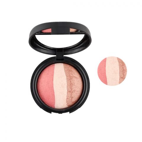 Flormar Baked Blush-On, Pinky Trio, 053