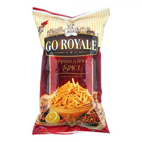 Go Royale Potato Sticks, Spicy, 110g