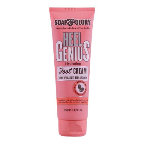 Soap & Glory Heel Genius Hydrating Foot Cream, 125ml