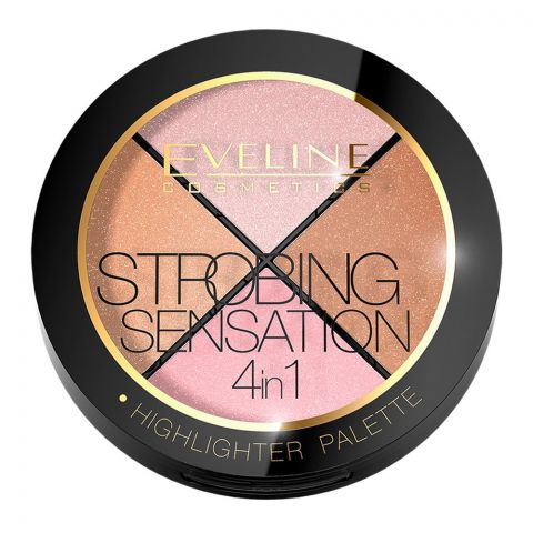 Eveline Strobing Sensation 4-In-1 Highlighter Palette
