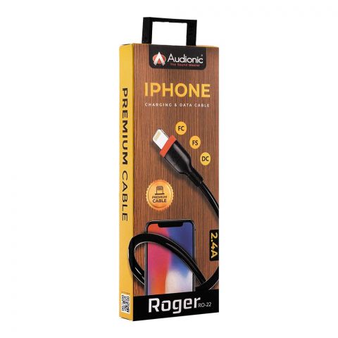 Audionic Roger iPhone Charging & Data Cable, RO-22