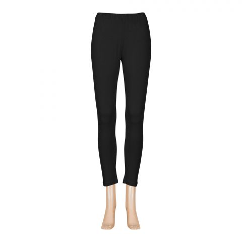 The Nest Generic Women Tight, Black Solid, 9758