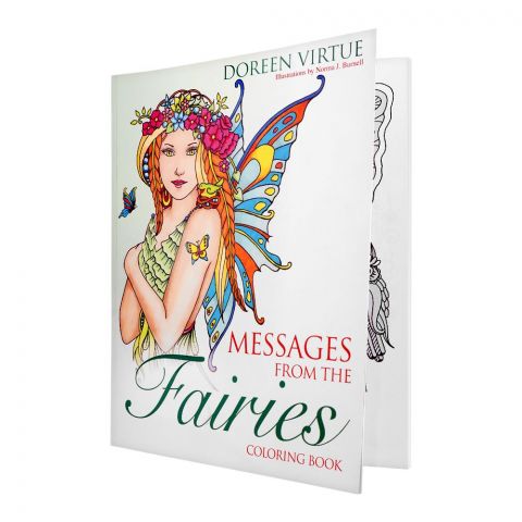 Messages From The Fairies Coloring, Book