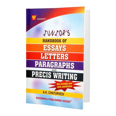 Junior's Handbook OF Essays Letters Paragraphs And Precis Writing, Book
