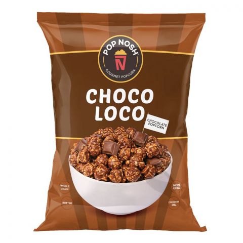 Pop Nosh Choco Loco Chocolate Pop Corn, 60g