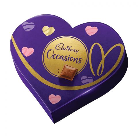 Cadbury Occasions Heart Gift Box - Limited Edition, 324gm