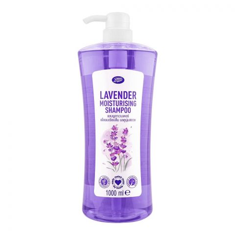 Boots Lavender Moisturizing Shampoo, 1000ml