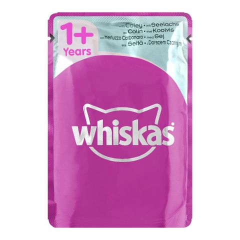 Whiskas Coley Fish Selection In Jelly Cat Food, 100g