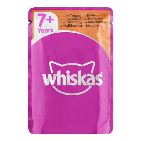 Whiskas Turkey Pou Litery Selection In Jelly Cat Food, 100g