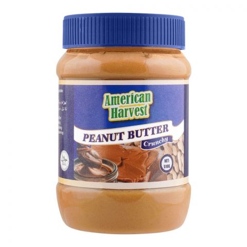 American Harvest Peanut Butter Crunchy, 540g