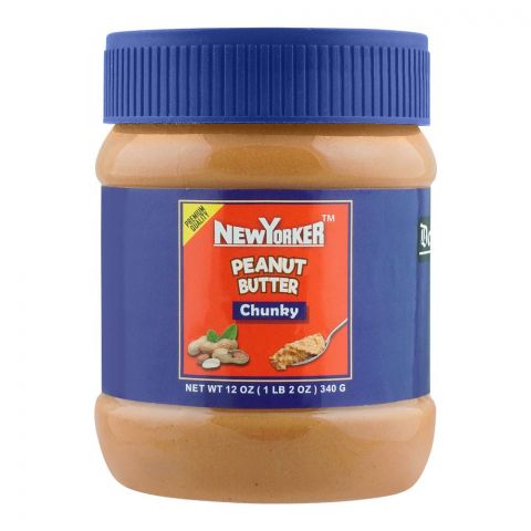 New Yorker Chunky Peanut Butter, 340g