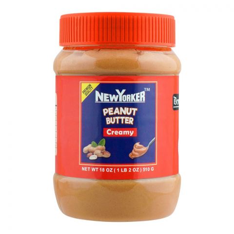 New Yorker Creamy Peanut Butter, 510g