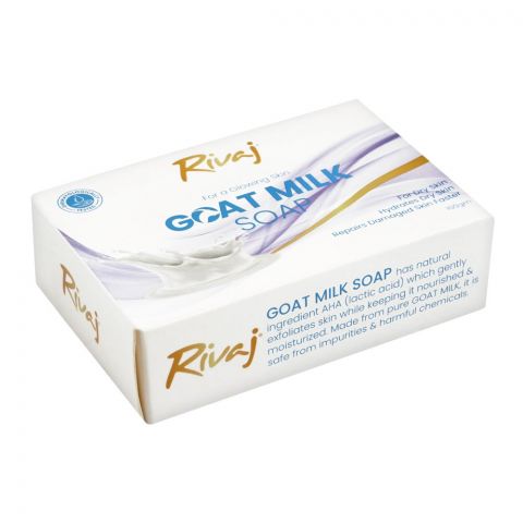 Rivaj Goat Milk Dry Skin Soap, 100g