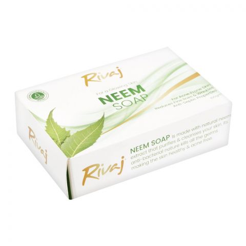 Rivaj Neem Acne Prone Skin Soap, 100g