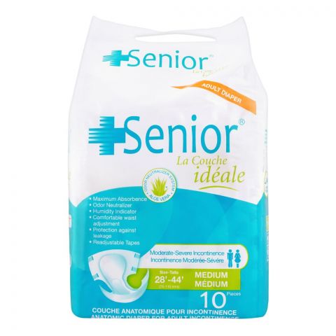 Senior Adult Diaper 70cm-110cm, Medium, 10-Pack