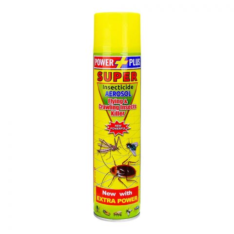 Power Plus Super Flying & Crawling Insects Aerosol, 300ml
