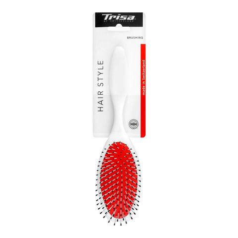 Trisa Hair Style Hair Brush, White, 374326
