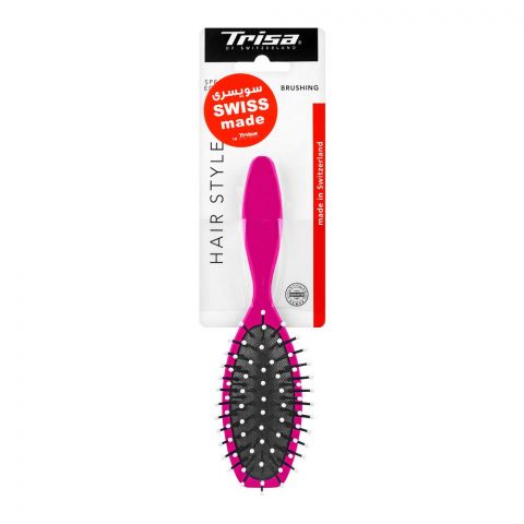Trisa Hair Style Hair Brush, Pink, 374358