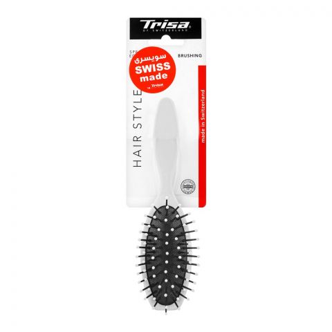 Trisa Hair Style Hair Brush, White, 374358
