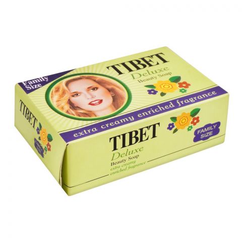 Tibet Deluxe Beauty Soap, Green, 125g