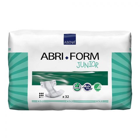 Abena Abri Form Junior, 40-60cm, X-Small, No. 2, 32-Pack