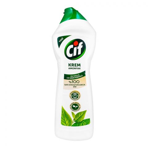 Cif Orignal Cream Multipurpose Cleaner, Surface Cleaner With 100% Natural Cleaning Particles Removes 100% Of The Toughest Dirt, 750ml