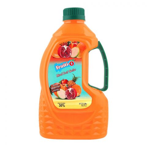 Fruiti-O Mixed Fruit Nectar Juice, Bottle, 2.1 Liter
