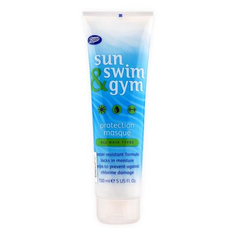 Boots Sun Swim & Gym Protection Hair Masque, For All Hair Types, 150ml