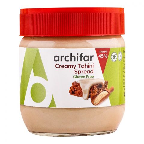 Archifar Creamy Tahini Spread Gluten Free 45%, 400g