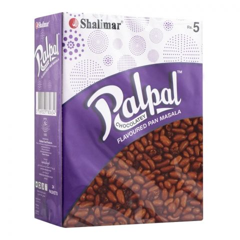 Shalimar Pal Pal Chocolatey Pan Masala Supari, 24-Pack
