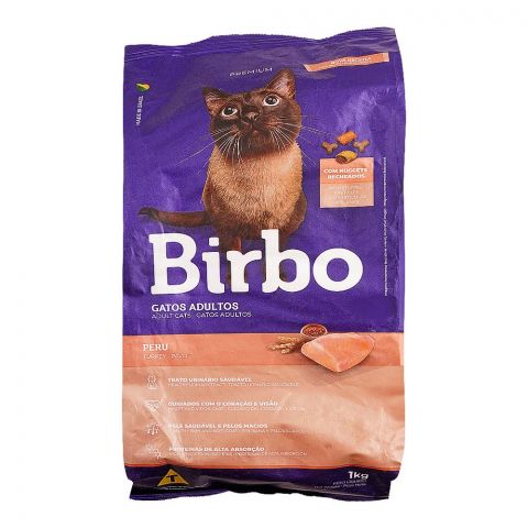 Birbo Premium Peru Turkey Adult Cat Food, 1 KG