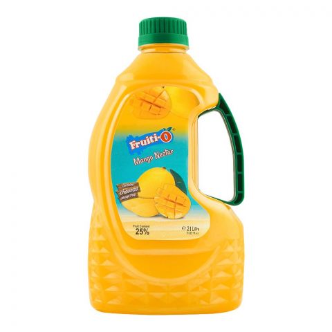 Fruiti-O Mango Nectar Juice, Bottle, 2.1 Liter
